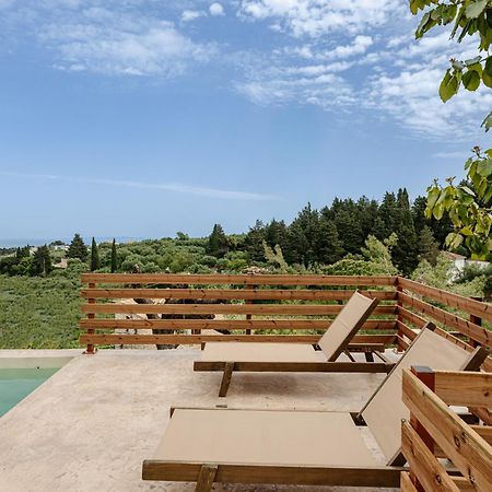 Vozas Villas - Traditional Houses With Great View Tragaki Bagian luar foto