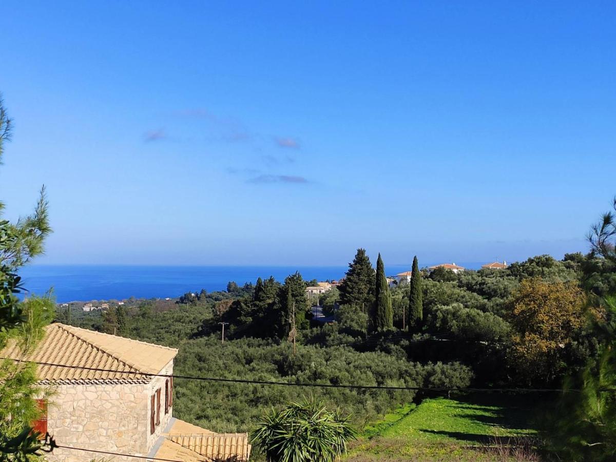 Vozas Villas - Traditional Houses With Great View Tragaki Bagian luar foto